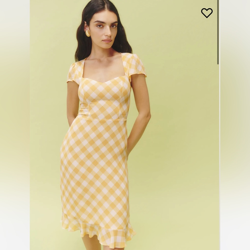 NWT Reformation Rosi Dress Pompadour
